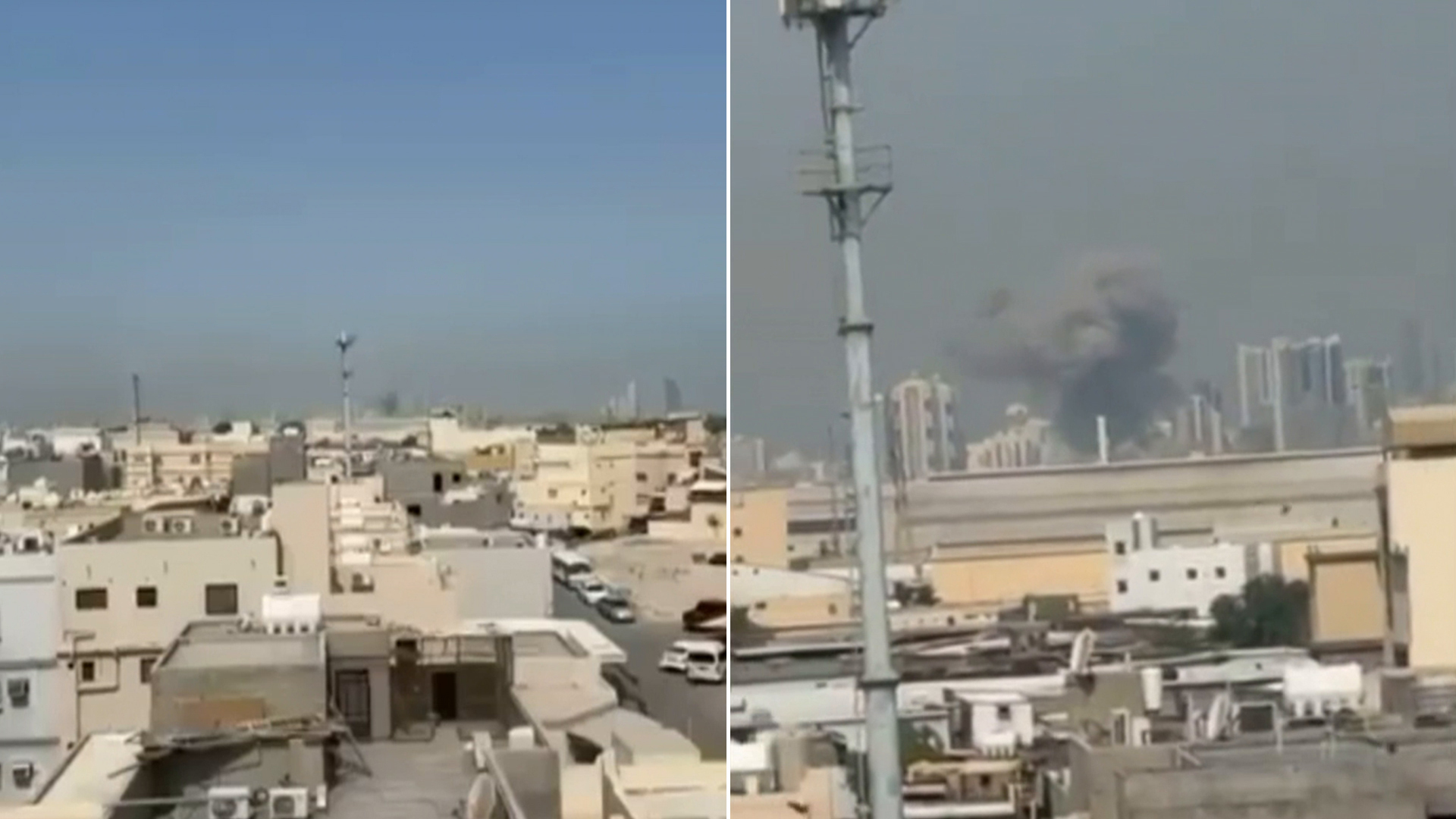 image هجوم أمريكي إسرائيلي على إيران وانفجارات تهز مناطق متفرقة