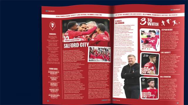 Bernardo the star interview in City v Salford programme