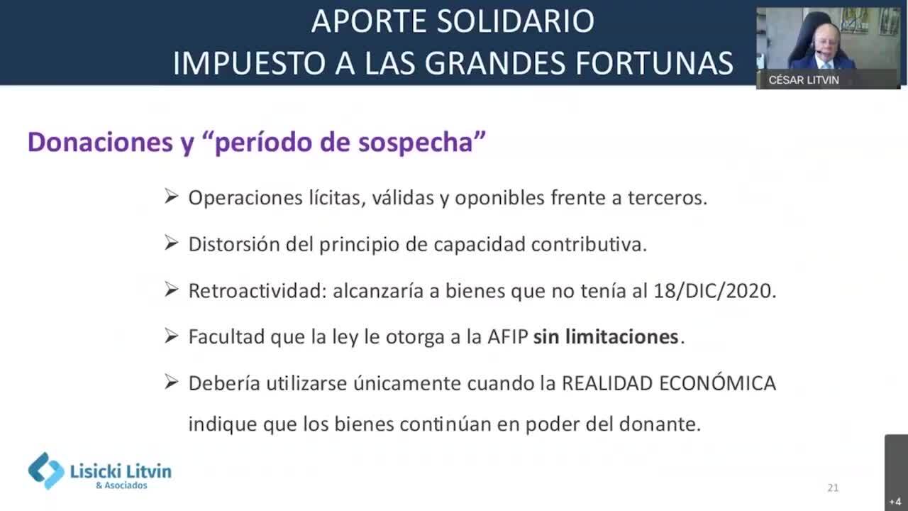 legal and tax reflections for Argentine residents | UBS Latam Events