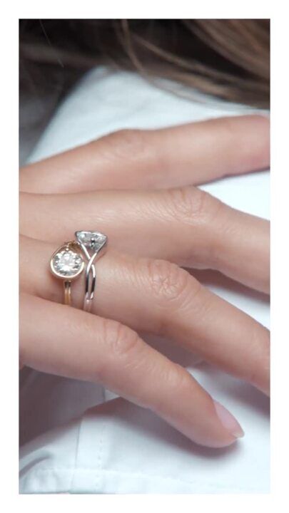 Pandora Infinite Sterling Silver Lab-grown Diamond Ring