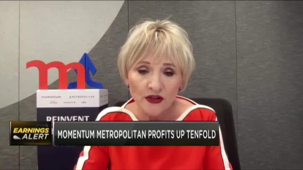 Momentum Metropolitain profits up ten fold