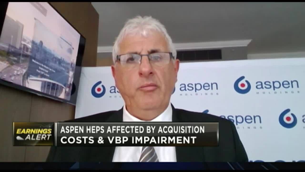 Aspen Pharmacare full-year revenue up 10%