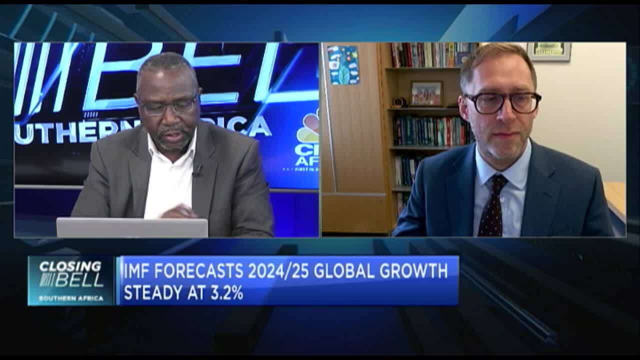 IMF forecasts 2024/25 global growth steady at 3.2%