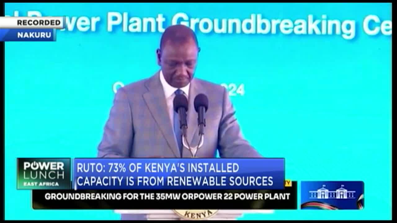 Kenya launches 35MW Orpower 22 geothermal plant 