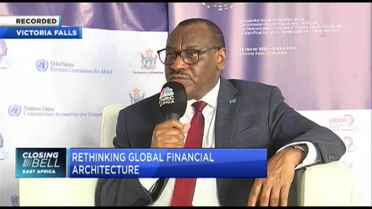 Claver Gatete on financing Africa's inclusive green economies