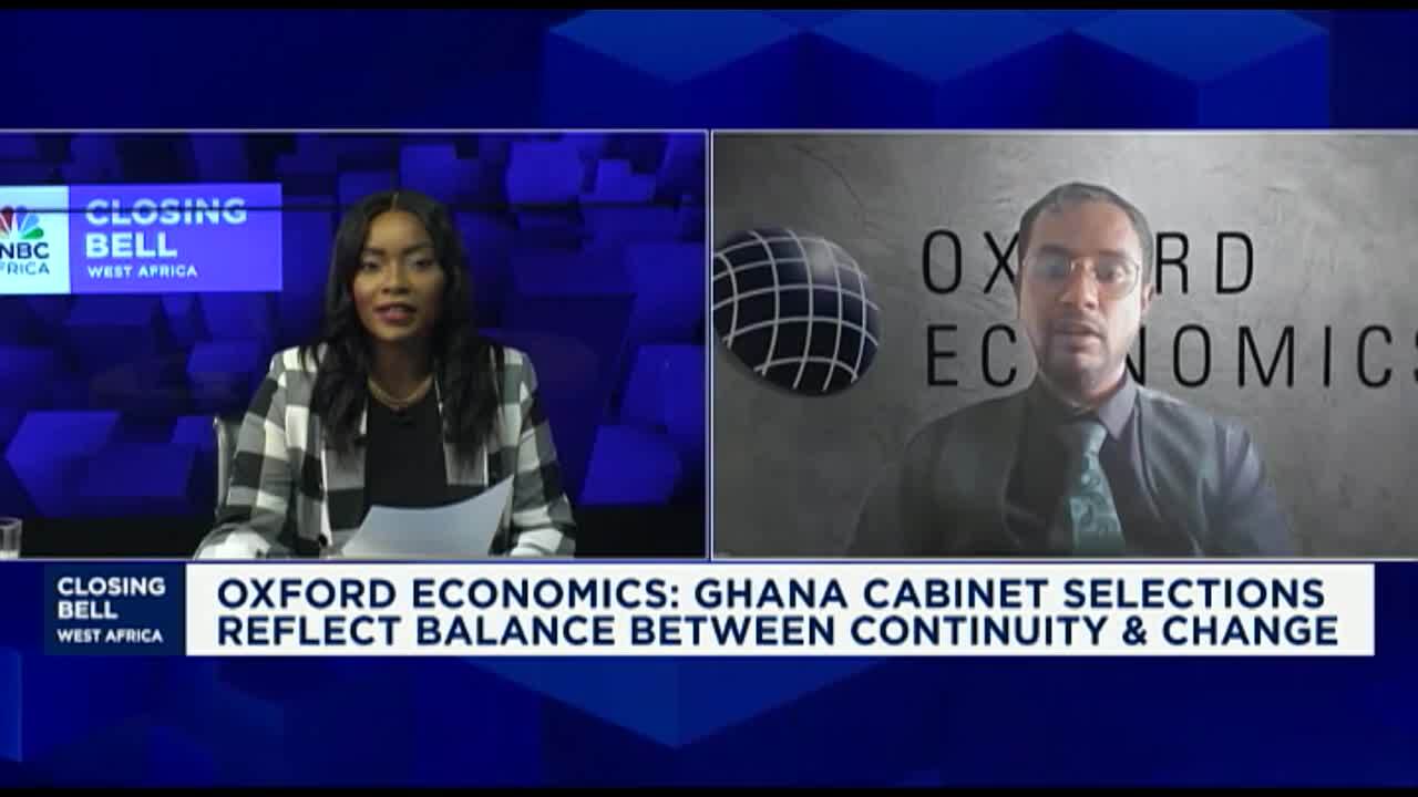 Oxford Economics: Ghana cabinet selections reflect balance between continuity & change