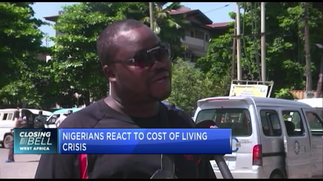 Nigerians react to cost of living crisis