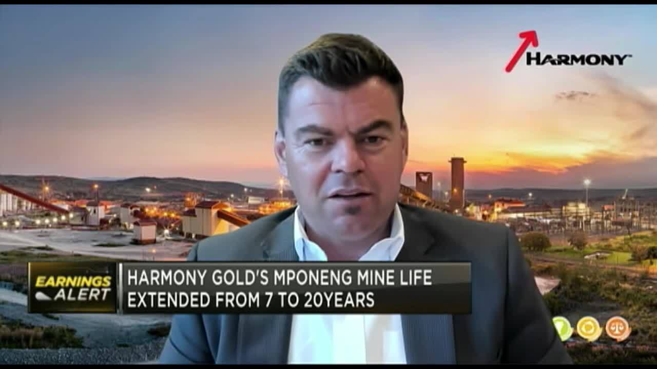 Harmony Gold HY revenue rises 35%