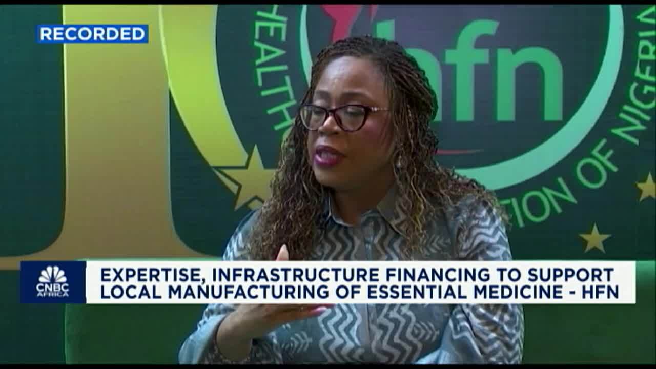 HFN: Expertise, infrastructure financing to support local manufacturing of essential medicine