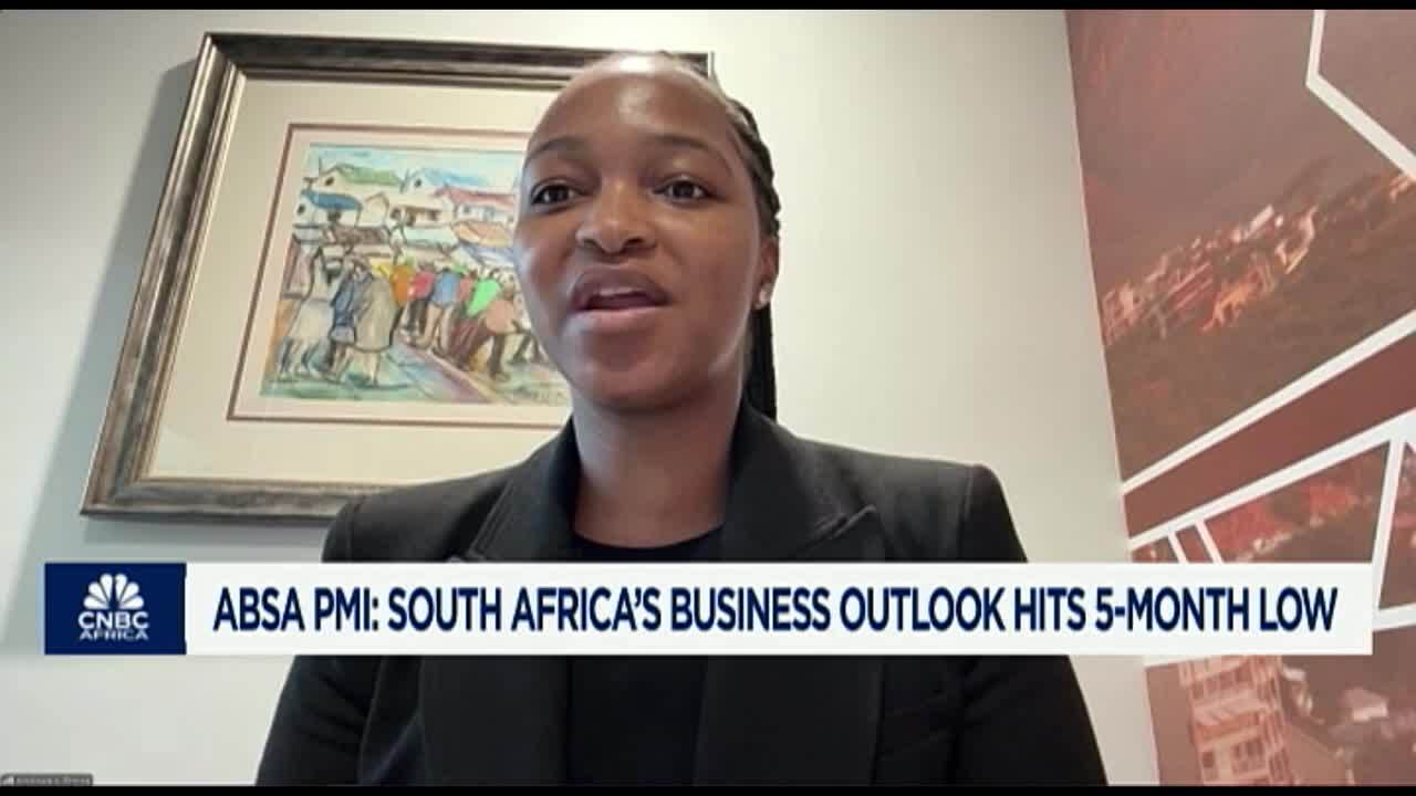 South Africa’s manufacturing sector slumped in April