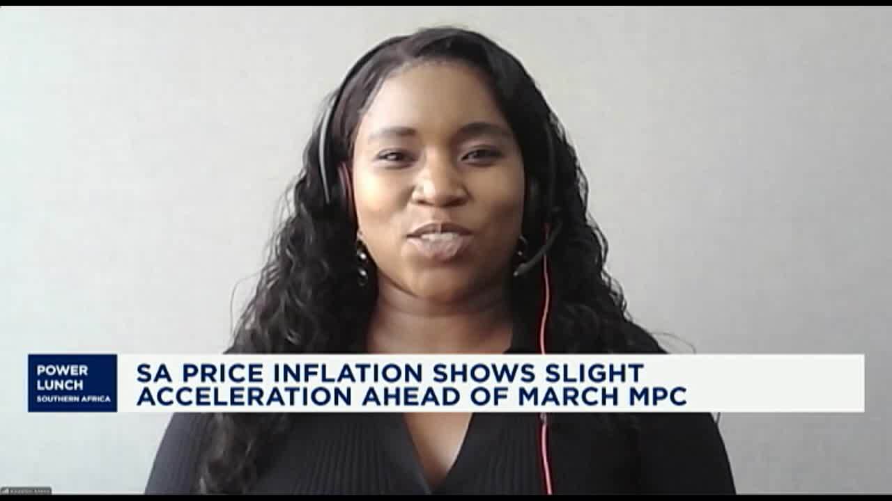 S.African inflation edges up 3.2% in January 