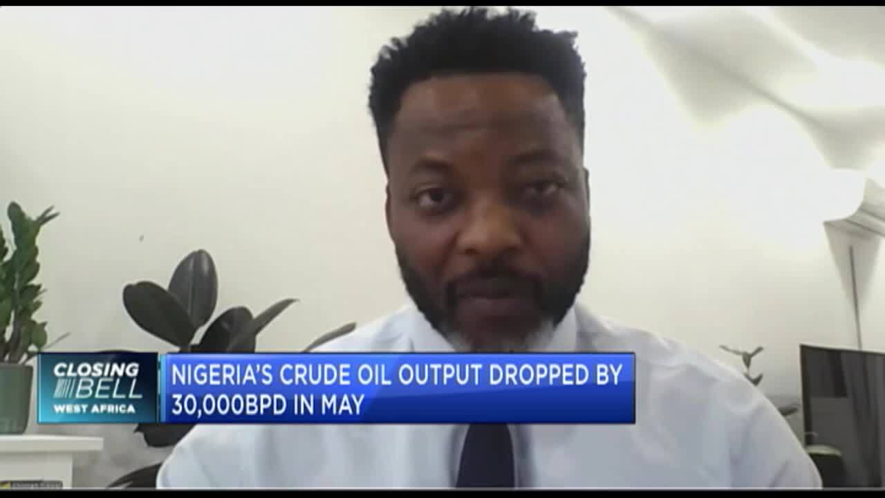 Nigeria’s crude output drops to 1.25mbpd in May