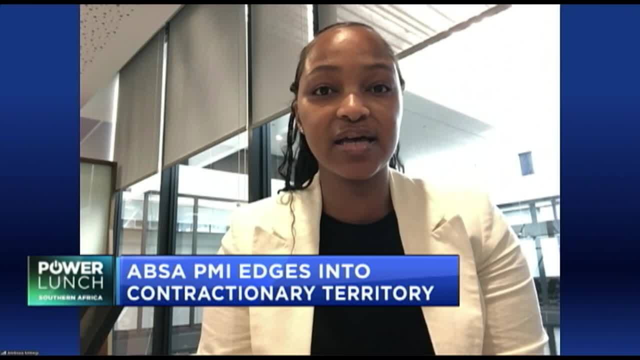 Absa Purchasing Managers’ Index contracts to 43.6 in August