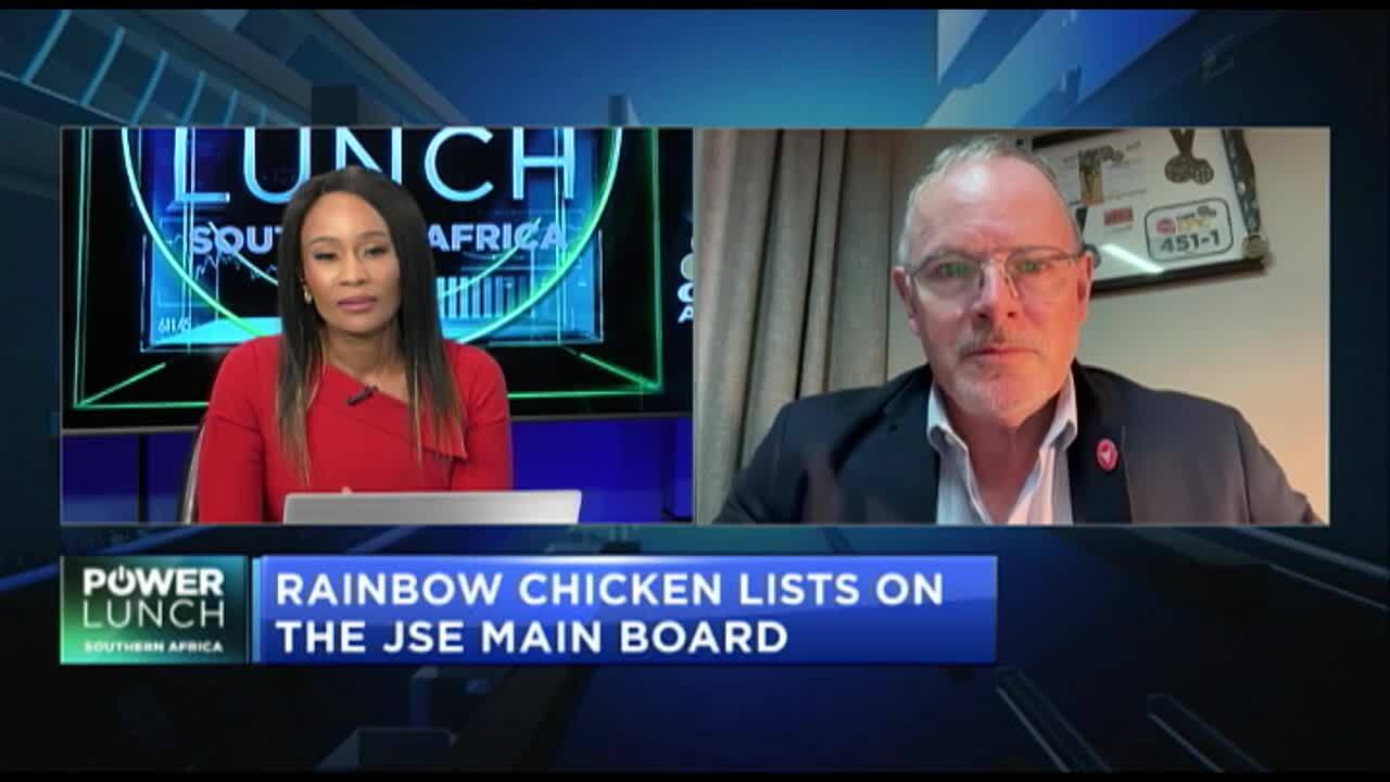 Rainbow Chicken lists on the JSE main board