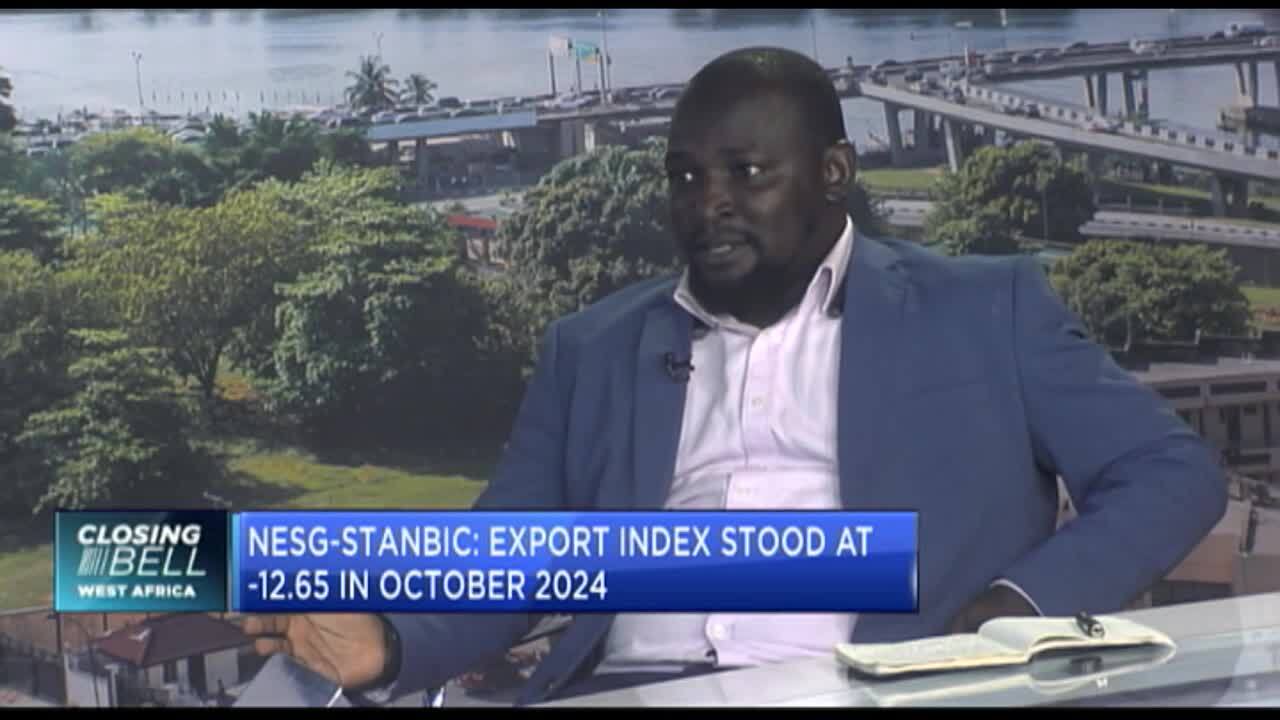 NESG-Stanbic IBTC business performance index fell to 23.24 in October