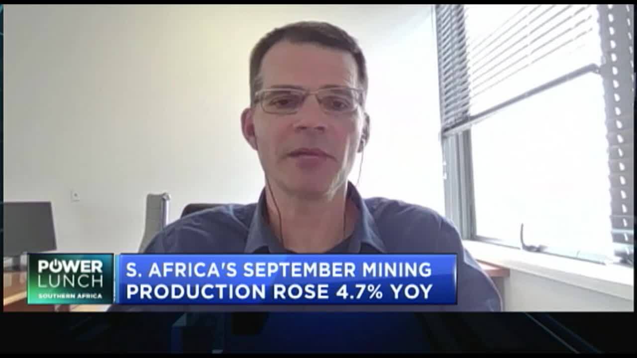 South Africa’s September mining production rose 4.7% y/y