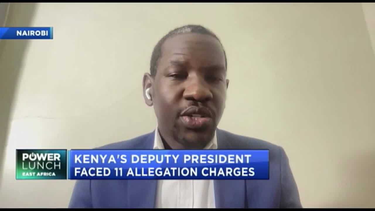 Kenya's deputy president impeached