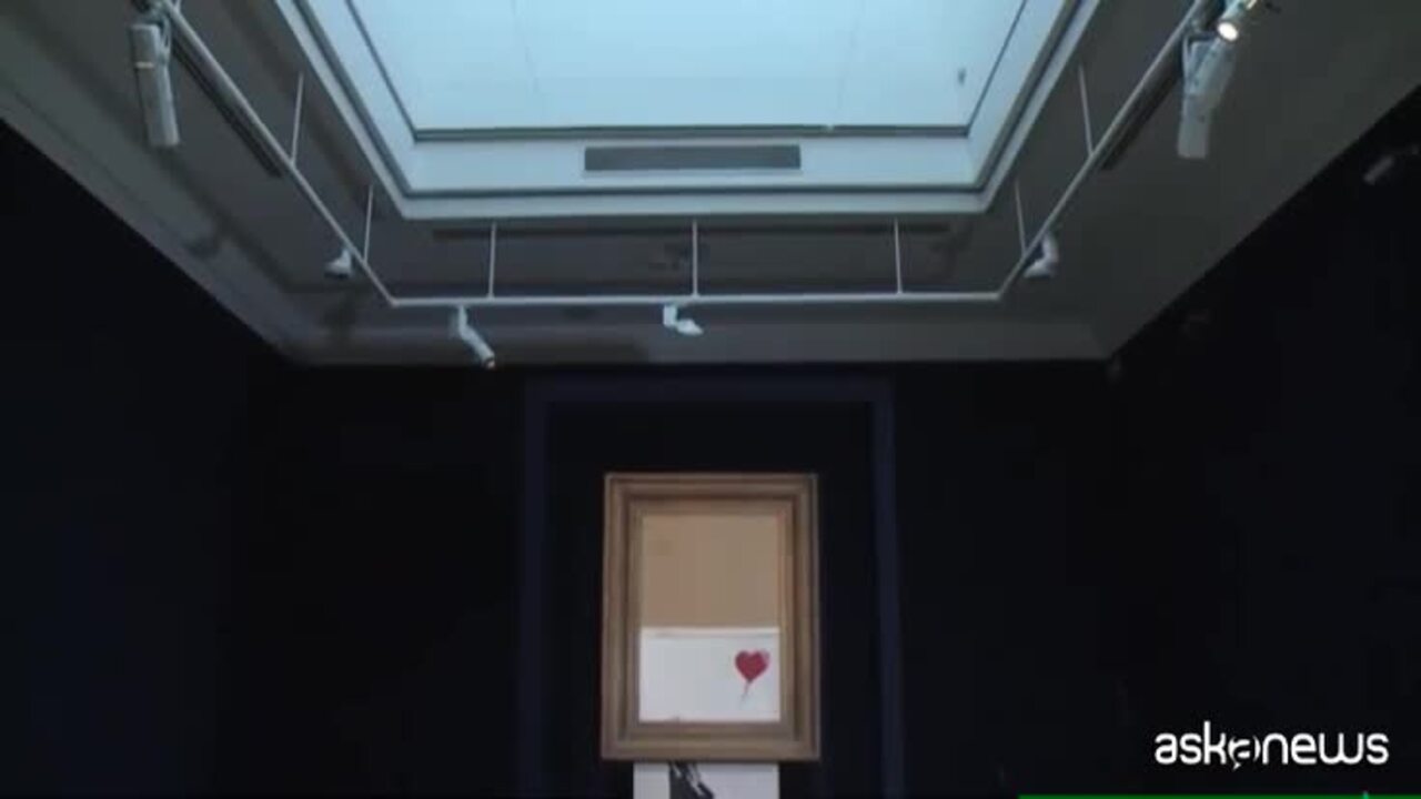 Banksy, l'opera da 1 milione di dollari si autodistrugge dopo l'asta da  Sotheby's - Il Sole 24 ORE