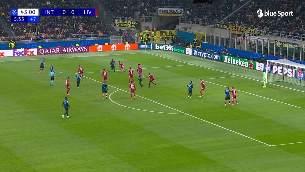 Alisson rettet gegen Lautaro-Kopfball