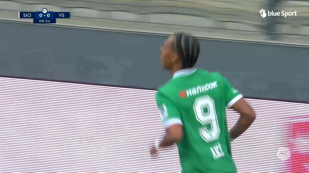 9. Minute: Aké bringt Yverdon nach Fayulu-Fehler in Führung