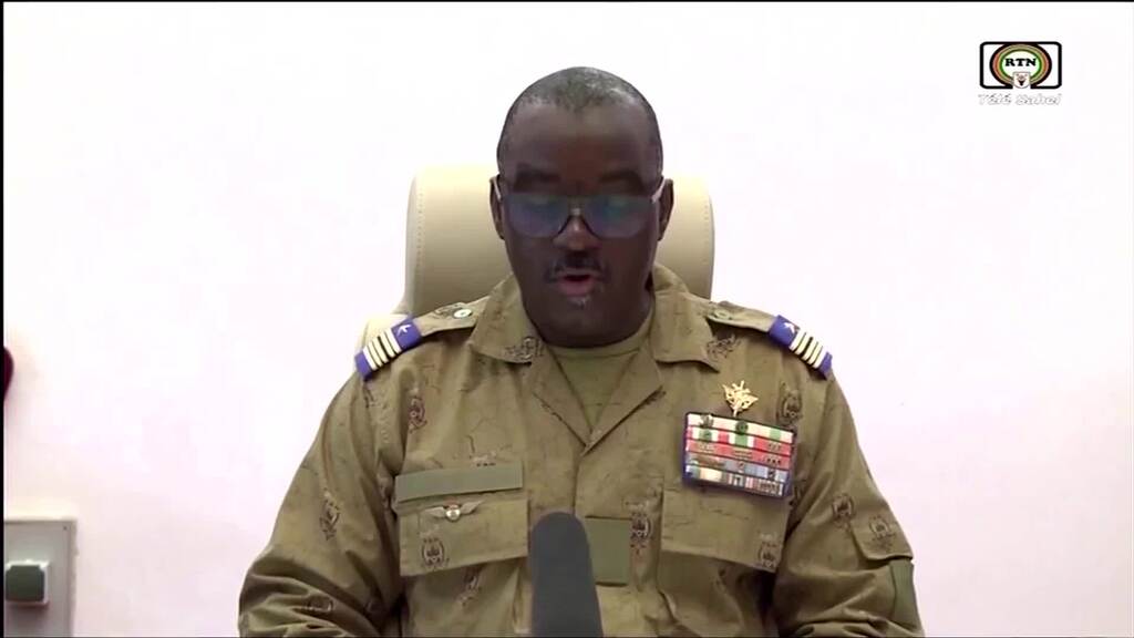 Anhänger der Putschisten protestieren in Niger