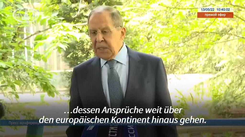Lawrow: EU ist «aggressiver, militanter Akteur» geworden