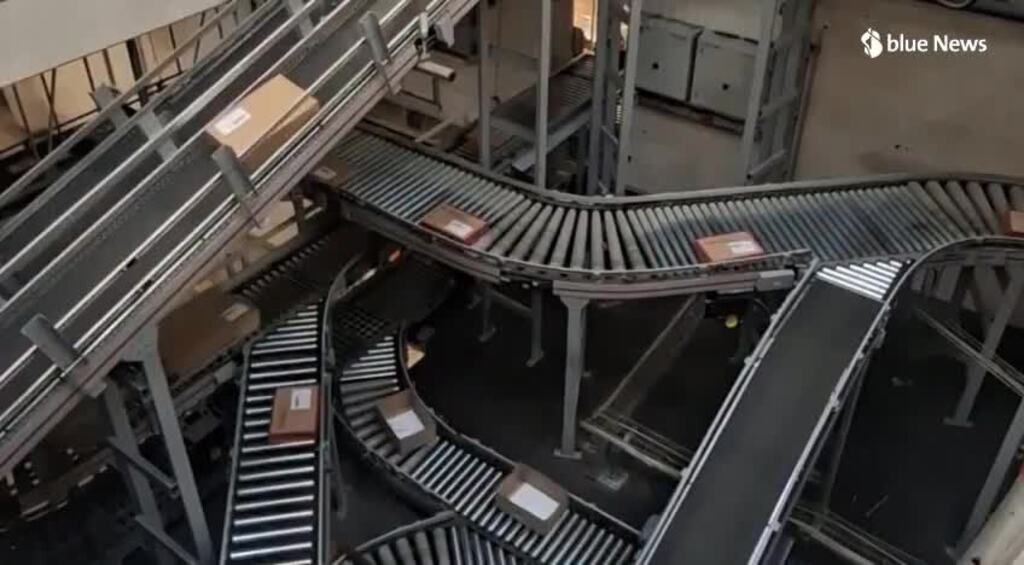 Paket-Autobahn bei Brack