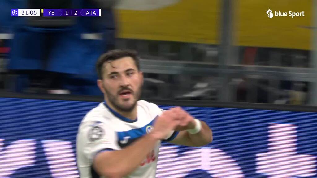 32. Minute: Kolasinac schlägt zu – Atalanta mit dem Doppelschlag