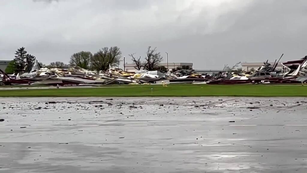Grosse Schäden durch Tornado