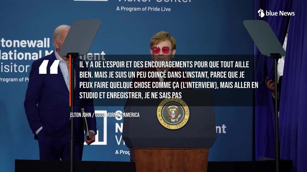 Elton John a perdu la vue à son œil droit après une infection durant l'été.