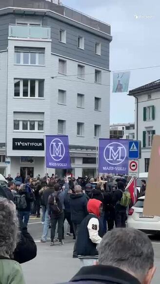 Proteste in Einsiedeln