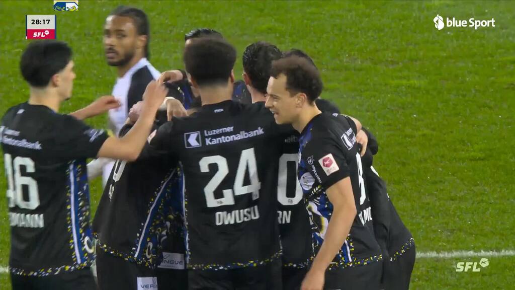 Huber patzt – Luzern stellt auf 2:0