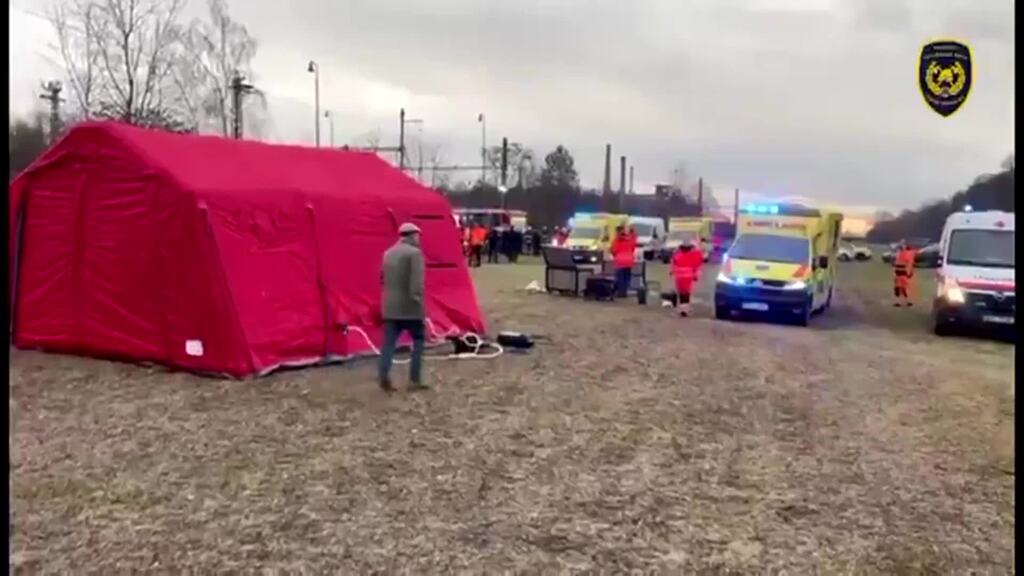 Mehrere Schwerverletzte bei Zugunglück in Tschechien