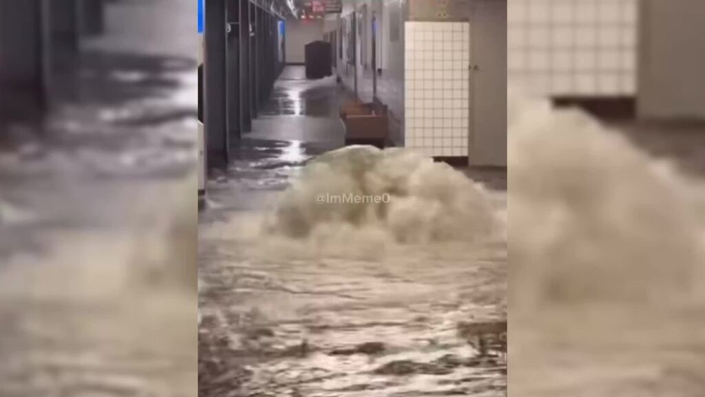 Inondations et chaos dans la ville