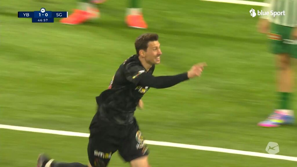 47. Minute: Males bereitet vor, Fassnacht schliesst ab – YB legt vor