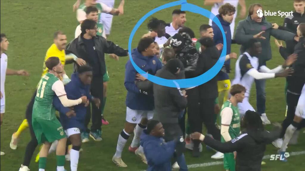 FCZ-Verteidiger Gómez schlägt GC-Spieler an den Hinterkopf