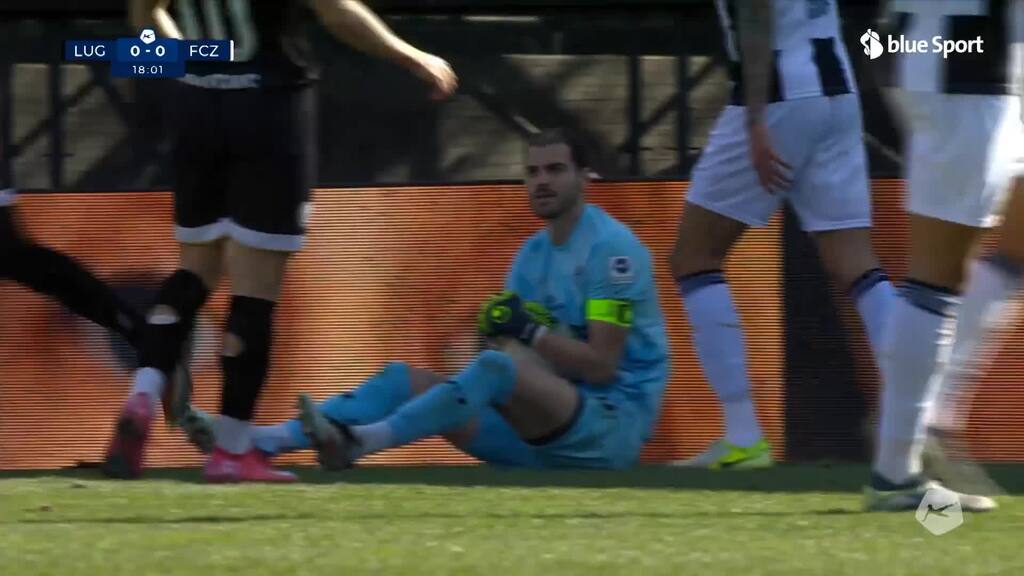 18. Minute: Brecher muss ein erstes Mal eingreifen