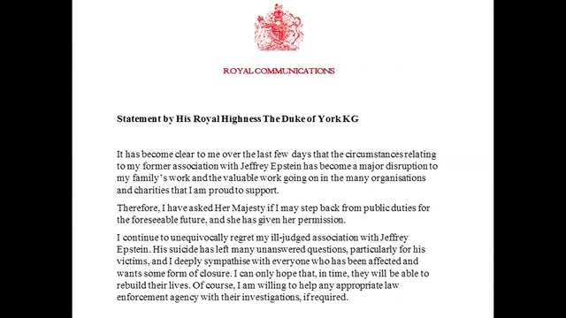 Britischer Prinz Andrew gibt seine königlichen Titel auf