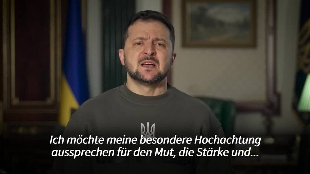 Selenskyj: Kämpfe im Donbass «schmerzhaft und schwierig»