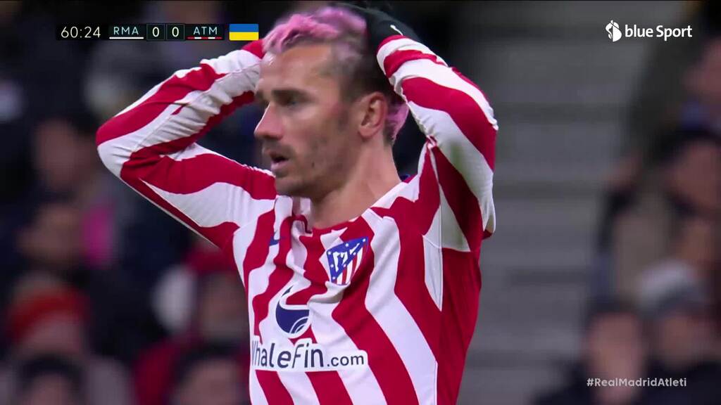 61. Minute: Chance Griezmann