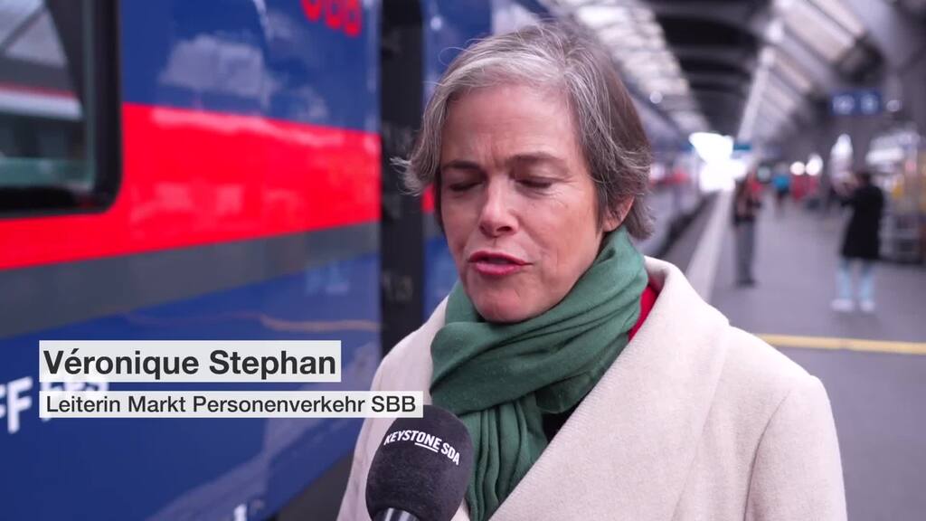 SBB präsentieren neuen Nachtzug von Zürich nach Hamburg