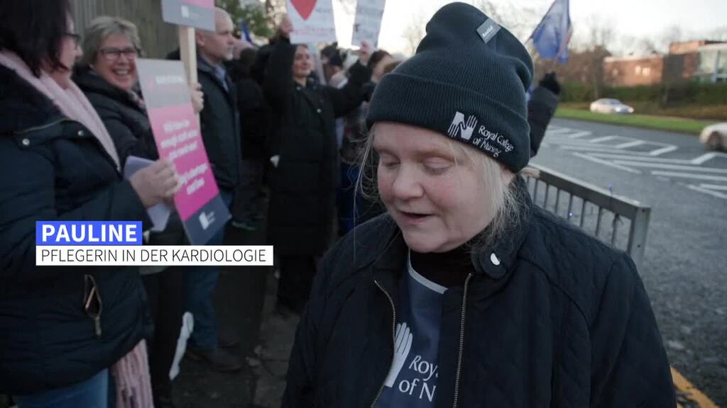 Massive Streikwelle in Grossbritannien zu Weihnachten