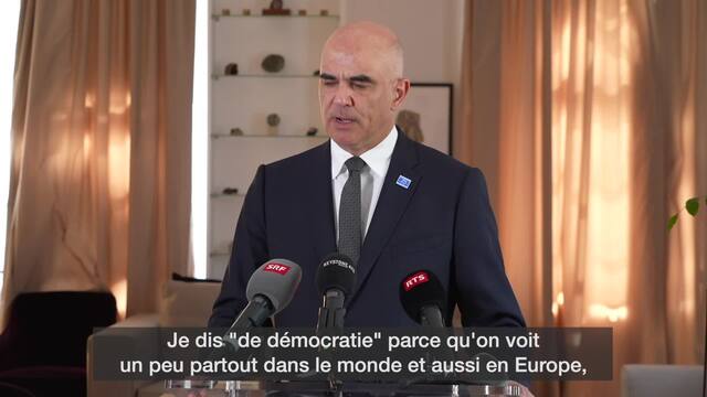 Alain Berset veut rendre le Conseil de l'Europe plus visible