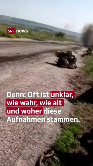 Tiktok-Soldaten: Was tun mit der Bilderflut von der Front?