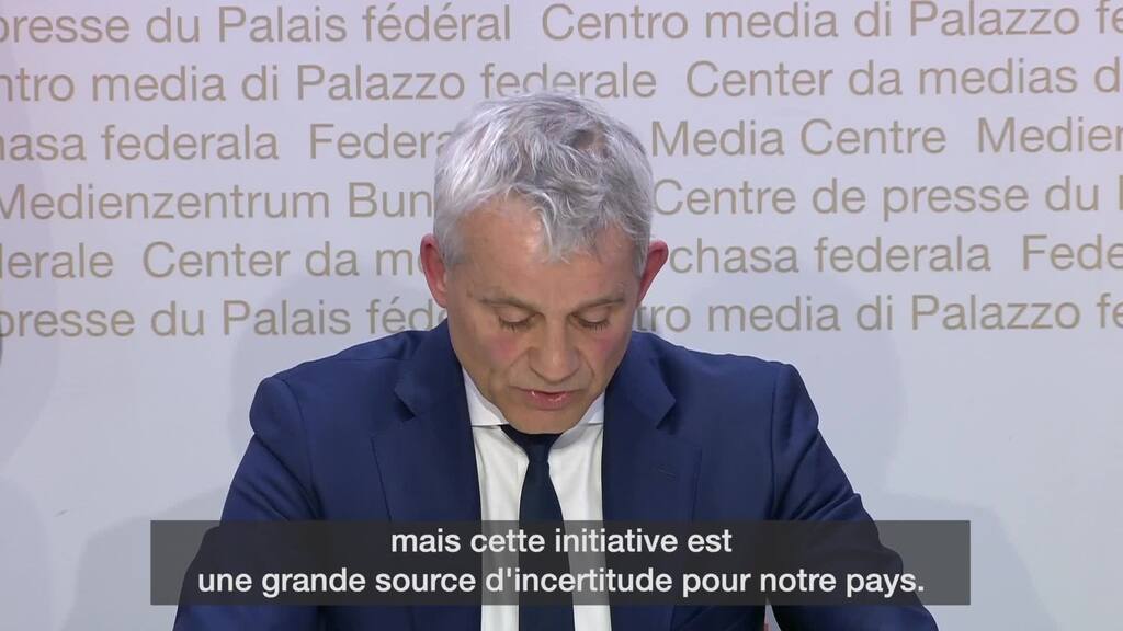 L'initiative «Pas de Suisse à 10 millions» est une menace