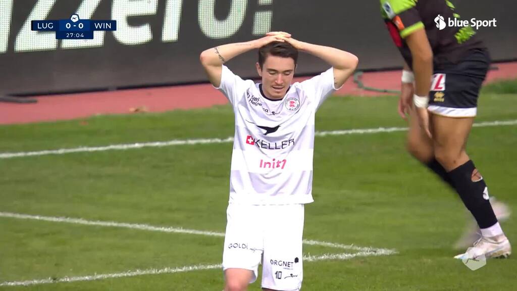 28. Minute: Chance Winterthur durch Di Giusto