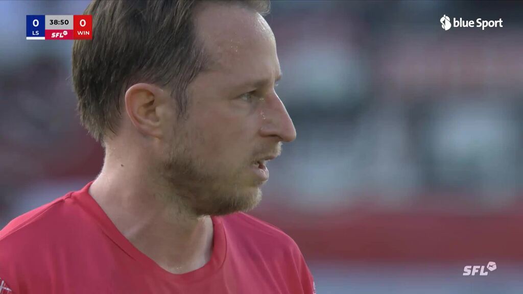 39. Minute: Zuffi bringt Winti per Penalty in Front