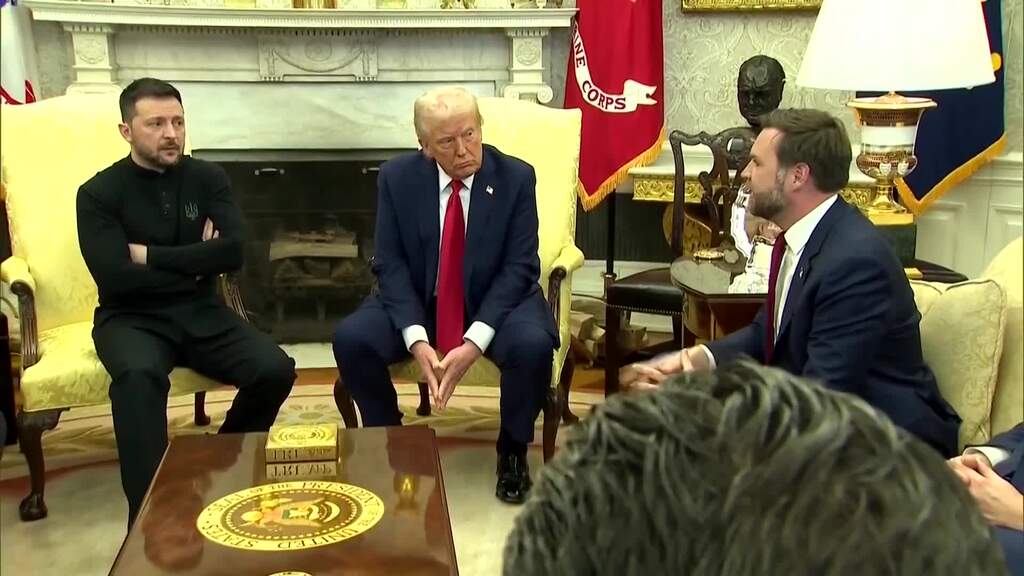 Selenskyj trifft Trump: Schlagabtausch vor laufenden Kameras