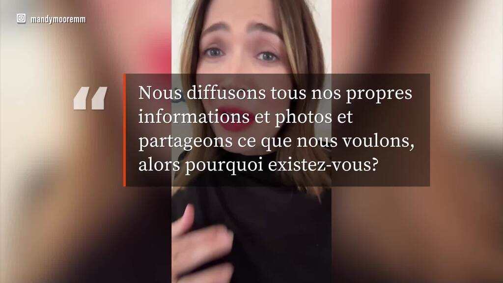 Mandy Moore, enceinte est remontée contre les paparazzi 