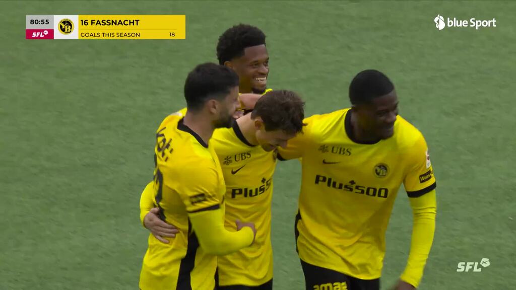 11. Tor im Spiel! Fassnacht trifft erneut